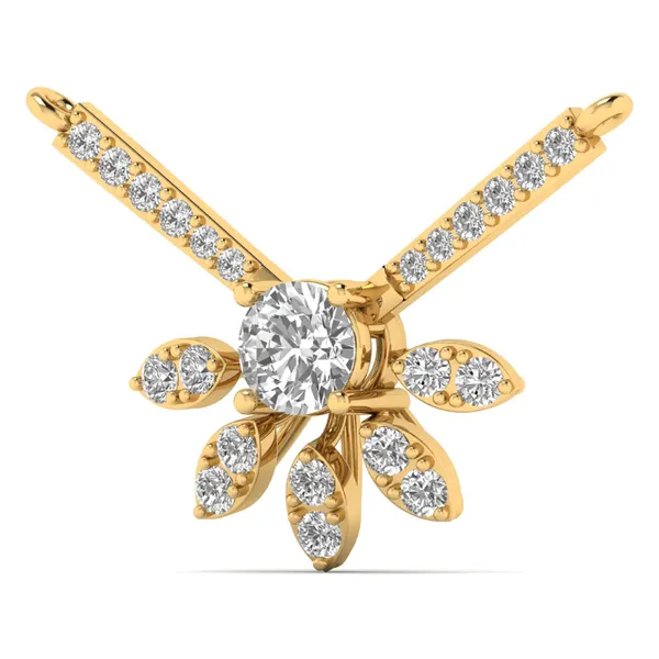 Bold Bridal Diamond Mangalsutra - View 2