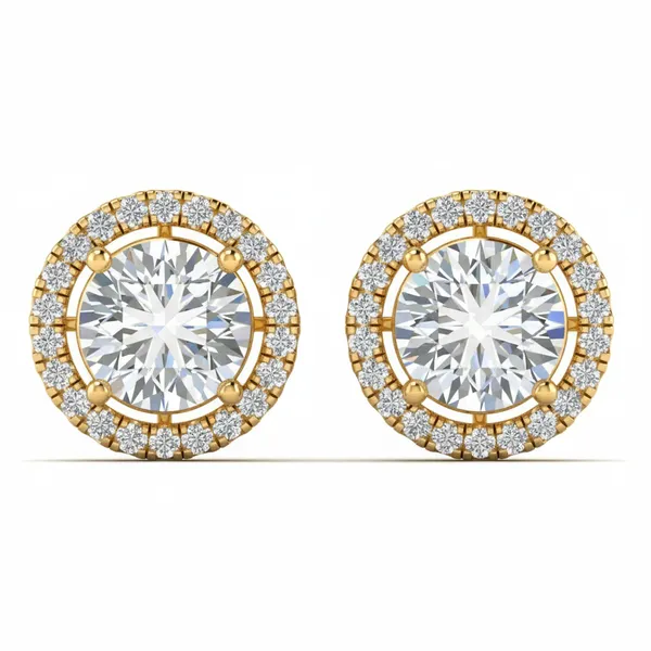 Iberia Silhouette Dangle Earrings - Laboratory-Grown Diamond Earrings