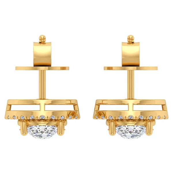 Iberia Silhouette Dangle Earrings - View 4