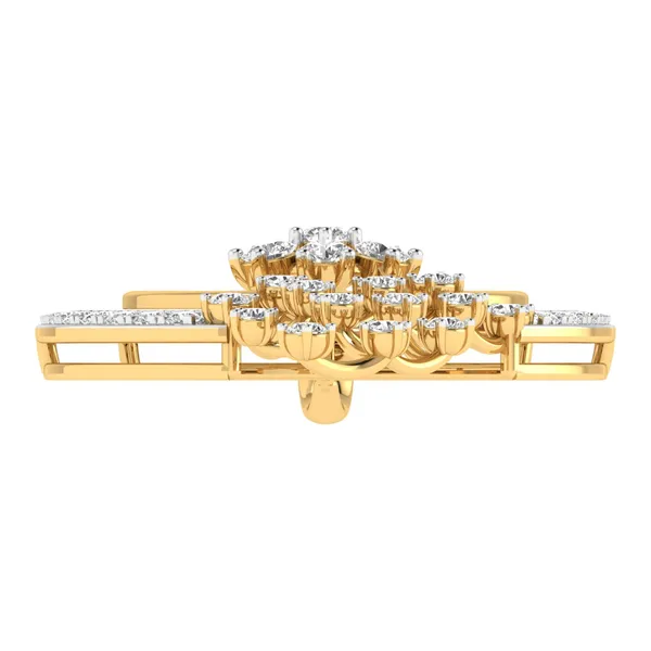Brilliant Wrapped Diamond Pendant - View 4