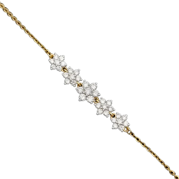 Blissful Meadow Diamond Ladies Bracelet - Laboratory-Grown Diamond Ladies Bracelet