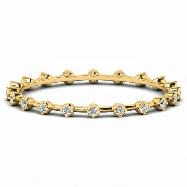 Radiant Classic Diamond Bangle - Laboratory-Grown Diamond Bangle
