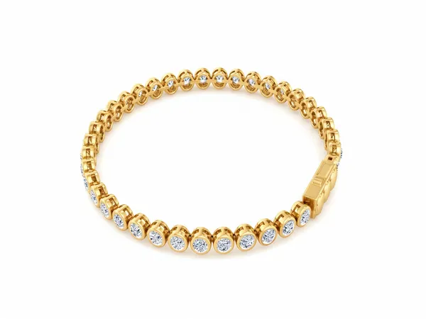 Radiance Bangle-Style Diamond Bracelet - View 4