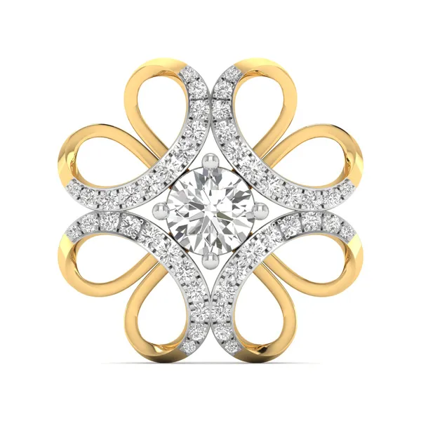 Dreamy Modern Diamond Pendant - Laboratory-Grown Diamond Pendant