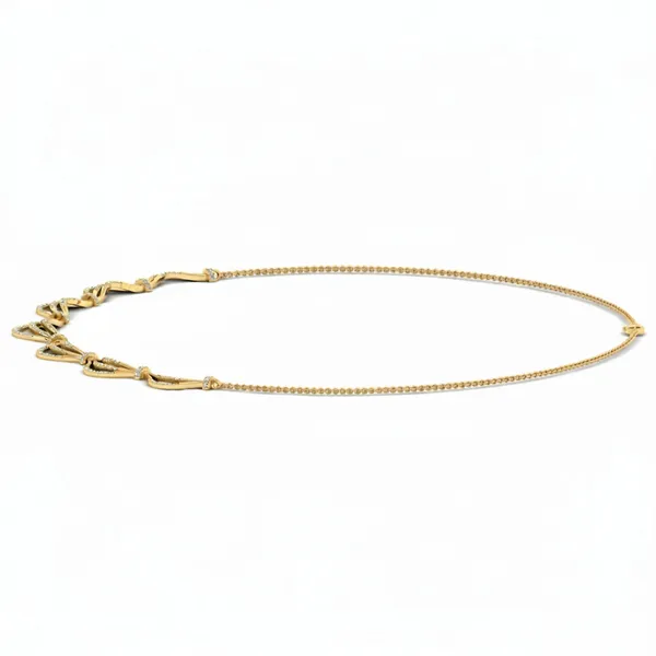 Exquisite Brilliance Diamond Necklace - View 2