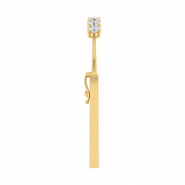 Ethereal Regal Diamond Bangle - View 4
