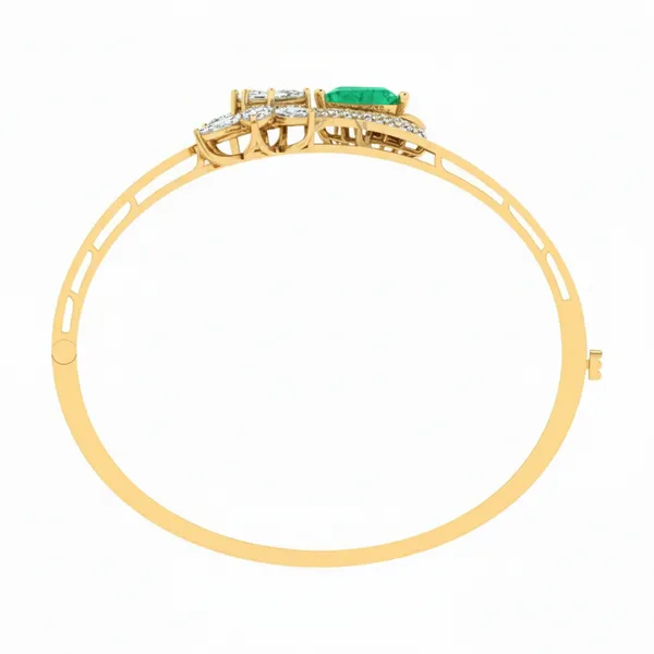 Precious Imperial Diamond Bangle - View 3