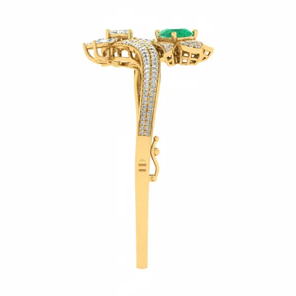 Precious Imperial Diamond Bangle - View 4
