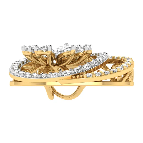 Iconic Horseshoe Diamond Pendant - View 4