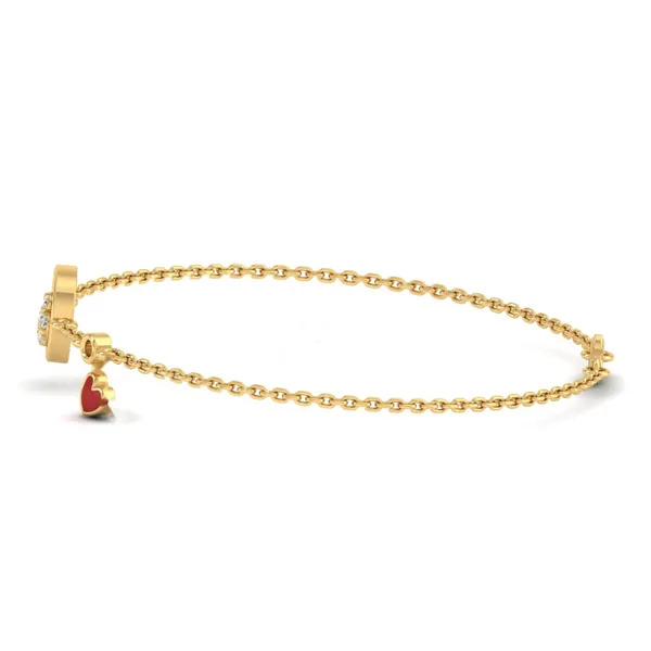 Ravishing Herringbone Diamond Bracelet - View 2