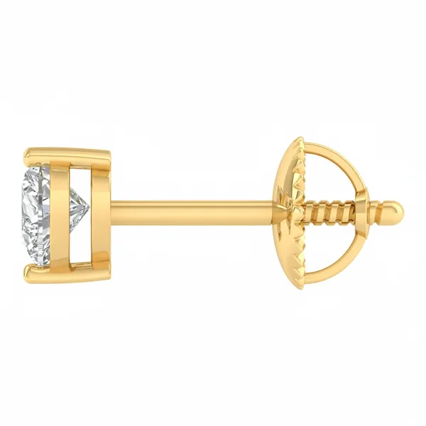 Hesper Diamond Studs - View 3