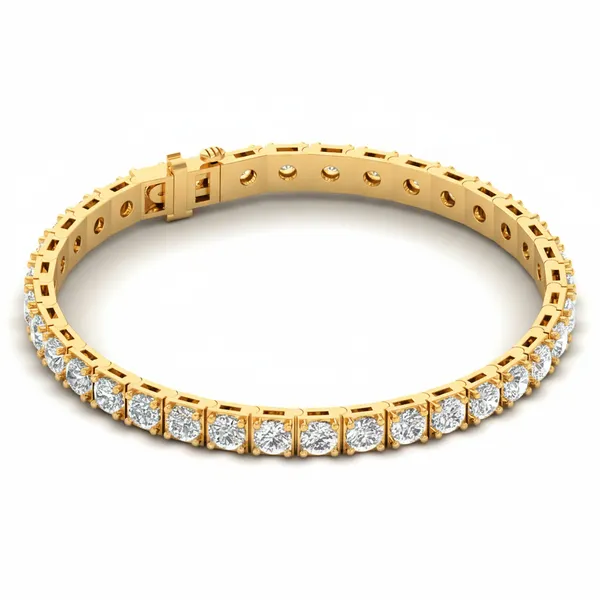 Stunning Accent Diamond Bracelet - View 4