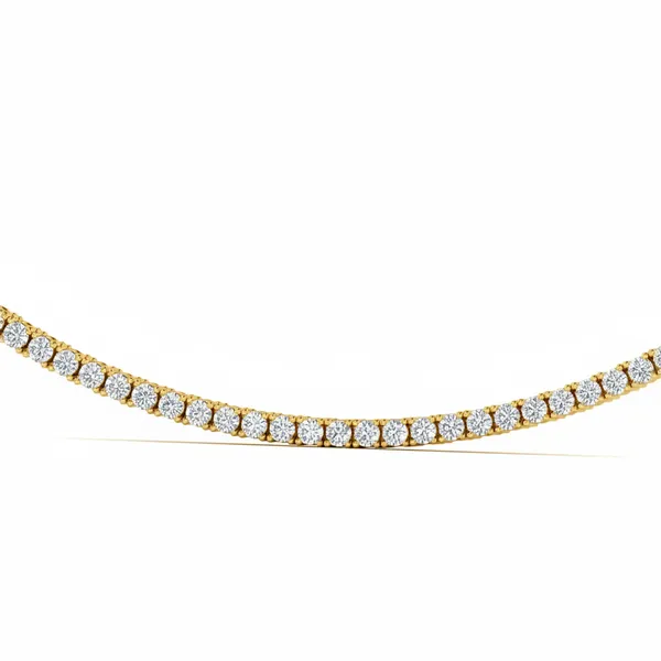 Mesmerizing Filigree Diamond Necklace - View 4