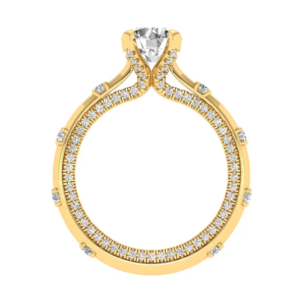 Ravishing Starlight Diamond Ring - View 3