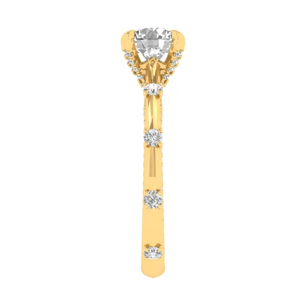 Ravishing Starlight Diamond Ring - View 4