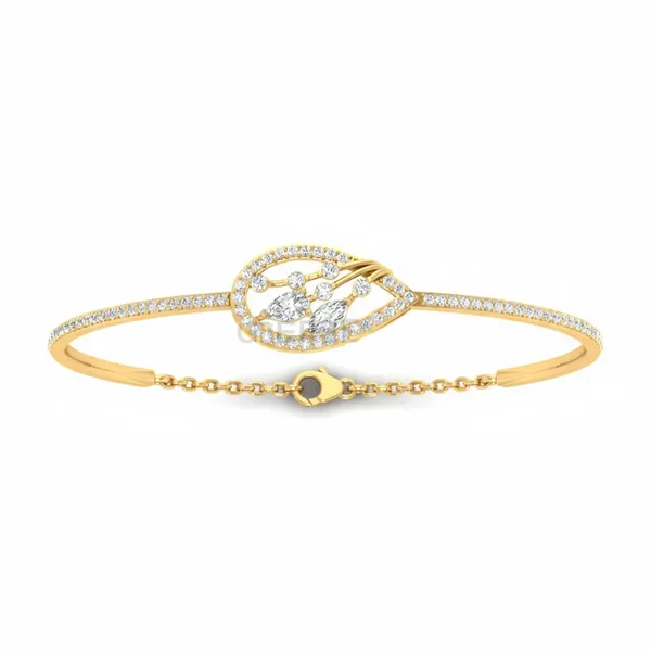 Sleek Signature Diamond Bangle - Laboratory-Grown Diamond Bangle