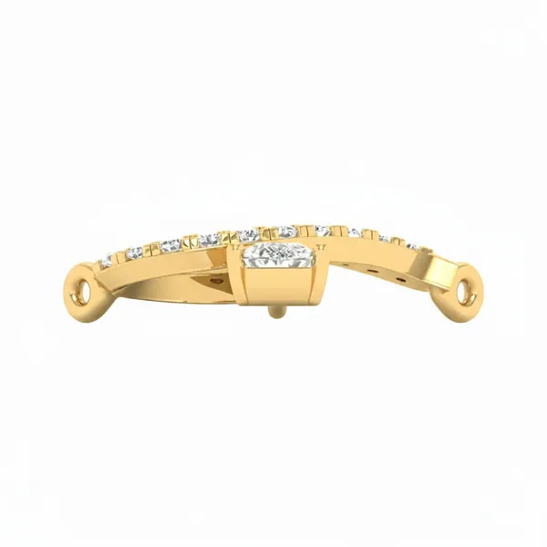 Precious Aurora Diamond Mangalsutra - View 4