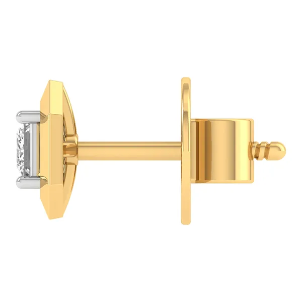Ondine Single Diamond Studs - View 3