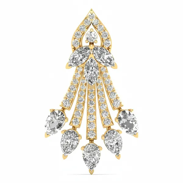 Harmonious Bar Diamond Pendant - Laboratory-Grown Diamond Pendant