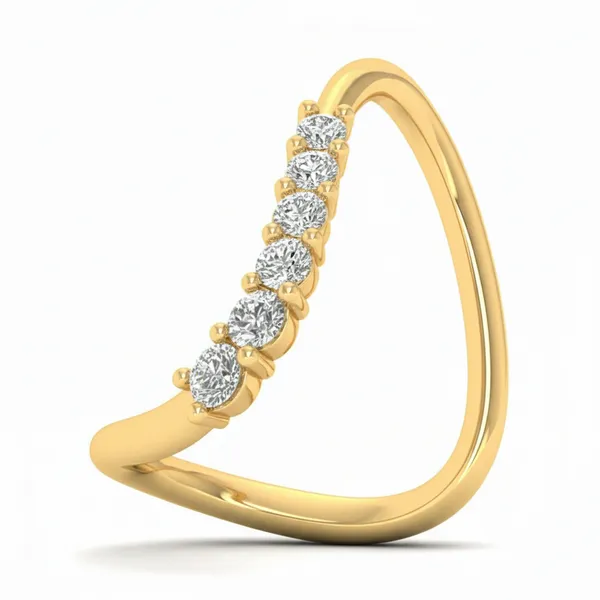 Statuesque Moonbeam Diamond Ring - Laboratory-Grown Diamond Ladies Ring