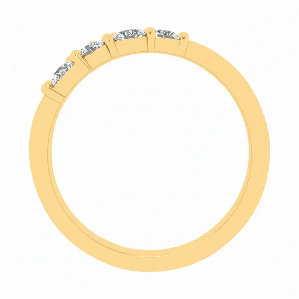 Statuesque Moonbeam Diamond Ring - View 3