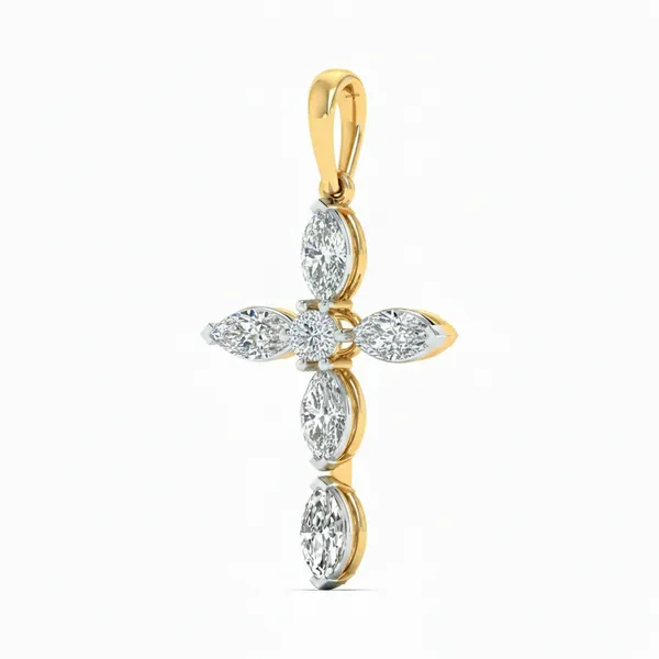 Dreamy Bar Diamond Pendant - View 2