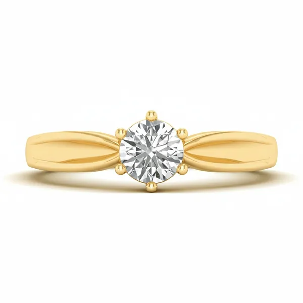 Couture Trellis Diamond Ring - View 2