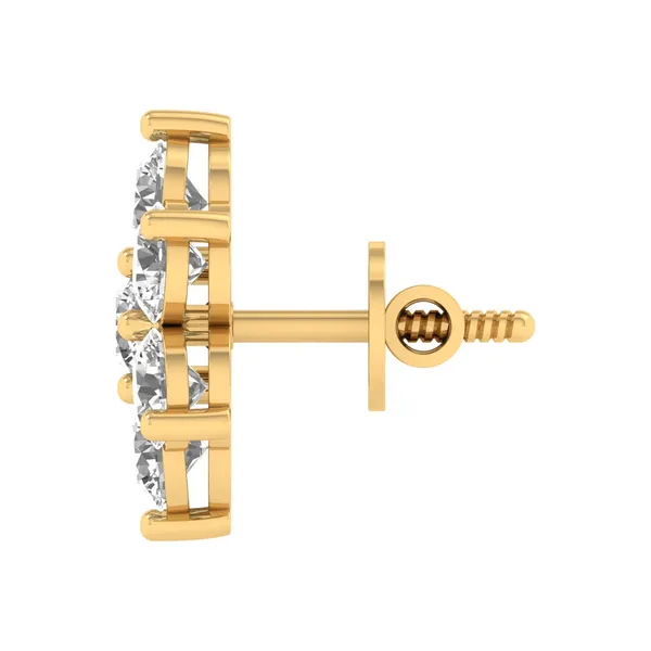 Joaillerie Cluster Earrings - View 3