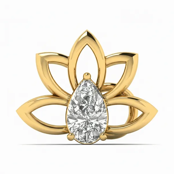 Splendid Modern Diamond Nosepin - Laboratory-Grown Diamond Nose Pin