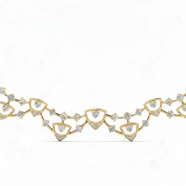Sublime Stardust Diamond Necklace - View 4