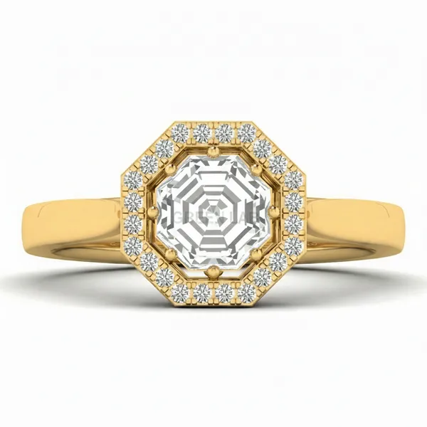 Opulent Starlight Diamond Ring - View 2