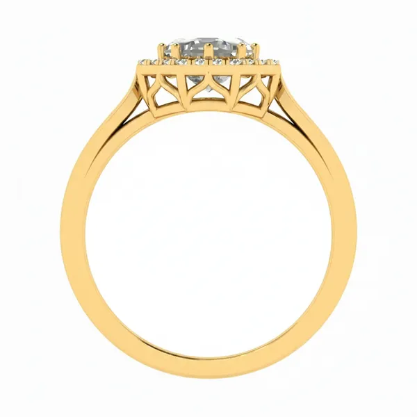 Opulent Starlight Diamond Ring - View 3