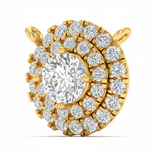 Radiant Radiance Diamond Pendant - View 2