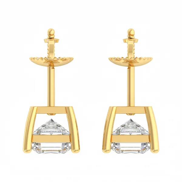 Splendora Diamond Studs - View 4