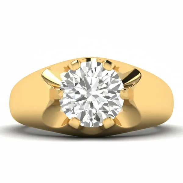 Captivating Sovereign Diamond Ring - View 2