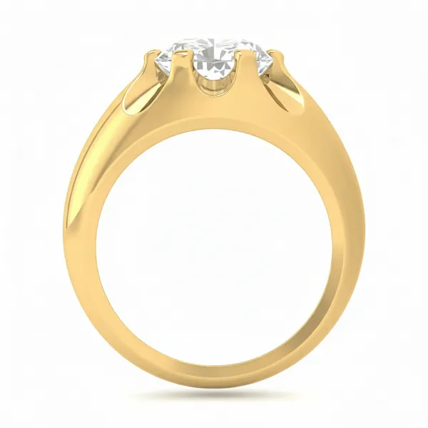 Captivating Sovereign Diamond Ring - View 3