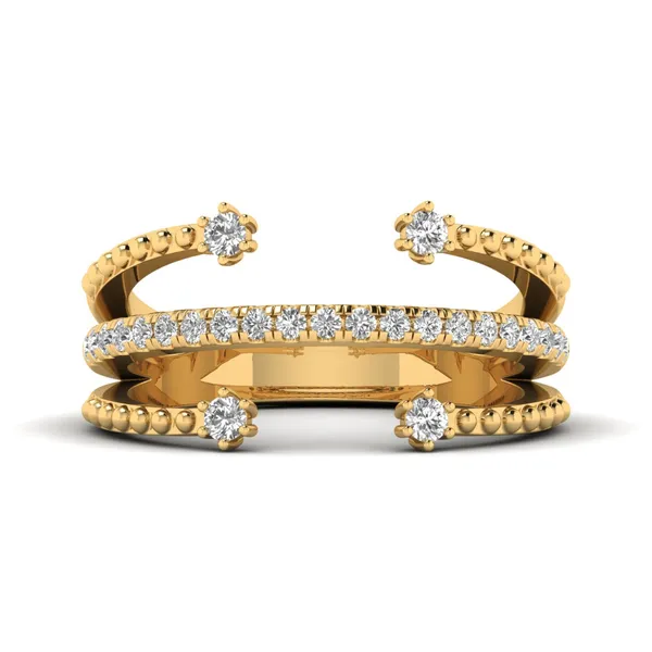Luminous Bezel Diamond Ring - View 2