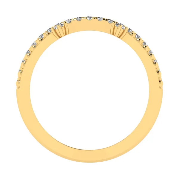 Luminous Bezel Diamond Ring - View 3