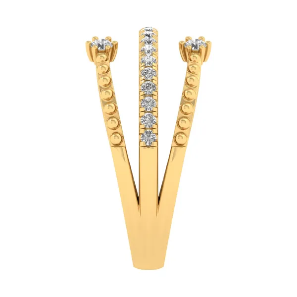 Luminous Bezel Diamond Ring - View 4