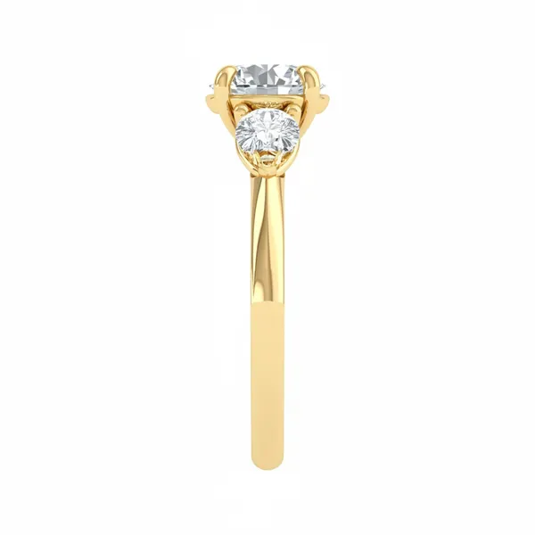 Refined Eternity Diamond Ring - View 4