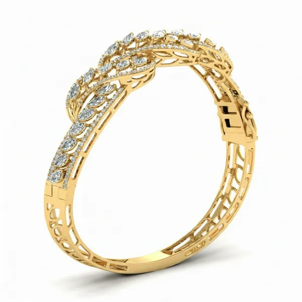 Dreamy Brilliance Diamond Bangle - View 2