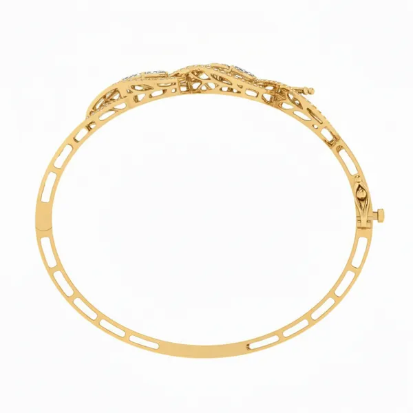 Dreamy Brilliance Diamond Bangle - View 3