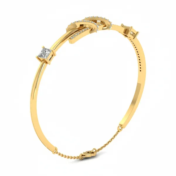 Precious Garden Diamond Bangle - View 2