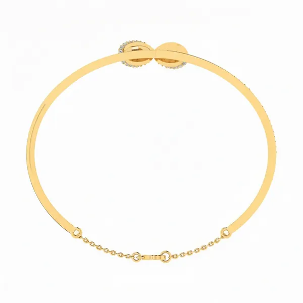 Precious Garden Diamond Bangle - View 3