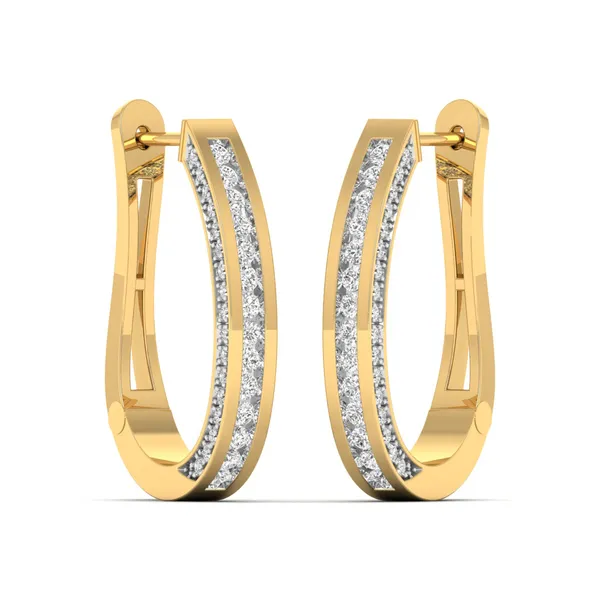 The Kassandra Ribbon Grand Cascade Earrings - View 2