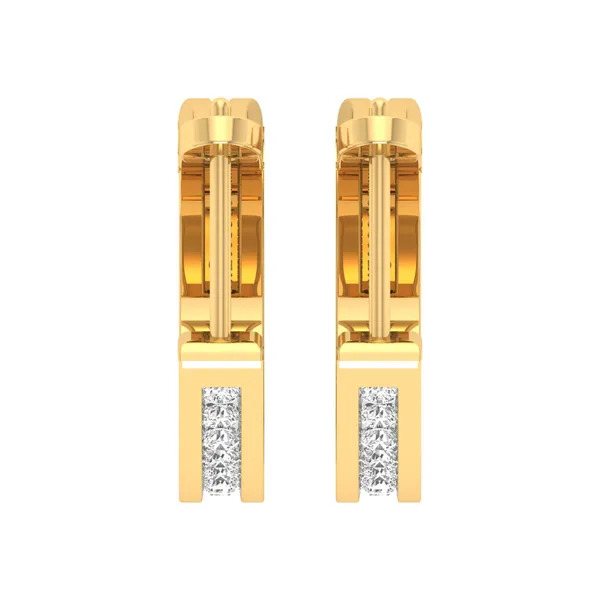 The Kassandra Ribbon Grand Cascade Earrings - View 4