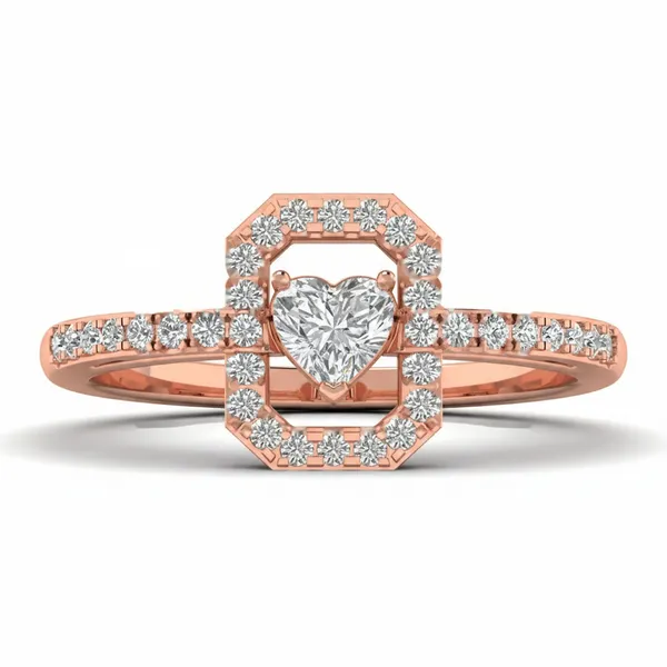 Regal Crossover Diamond Ring - View 2