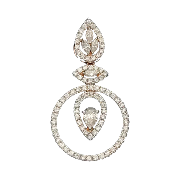 Charming Aurora Diamond Pendant - Laboratory-Grown Diamond Pendant