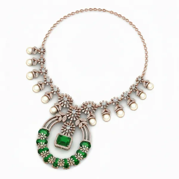 Timeless Stardust Diamond Necklace - View 3