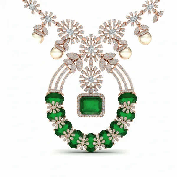 Timeless Stardust Diamond Necklace - View 4